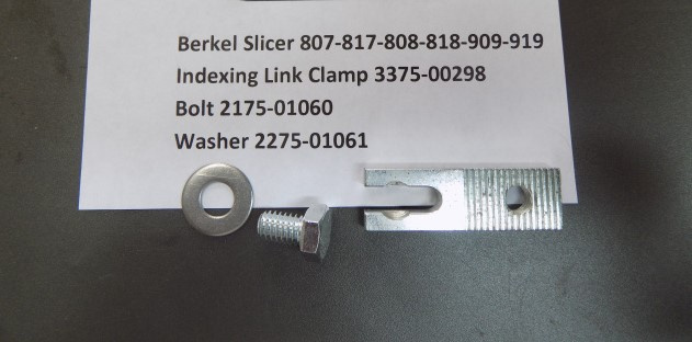 Link Plate for Berkel 808 & 818 Meat Slicers. Replaces 3375-0298